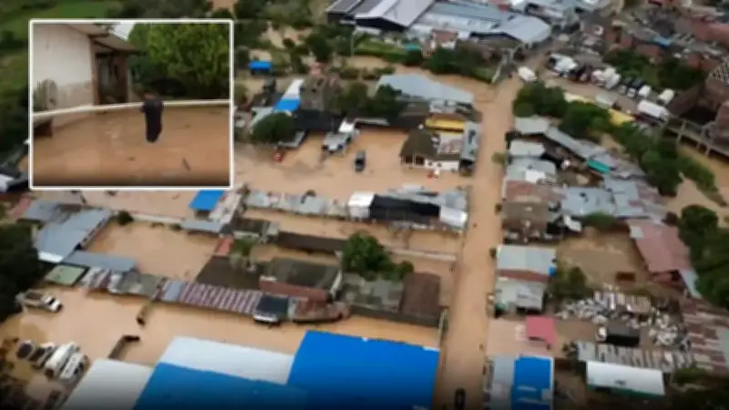 Doble tragedia en Lebrija: inundación arrasa casa durante funeral de hijo