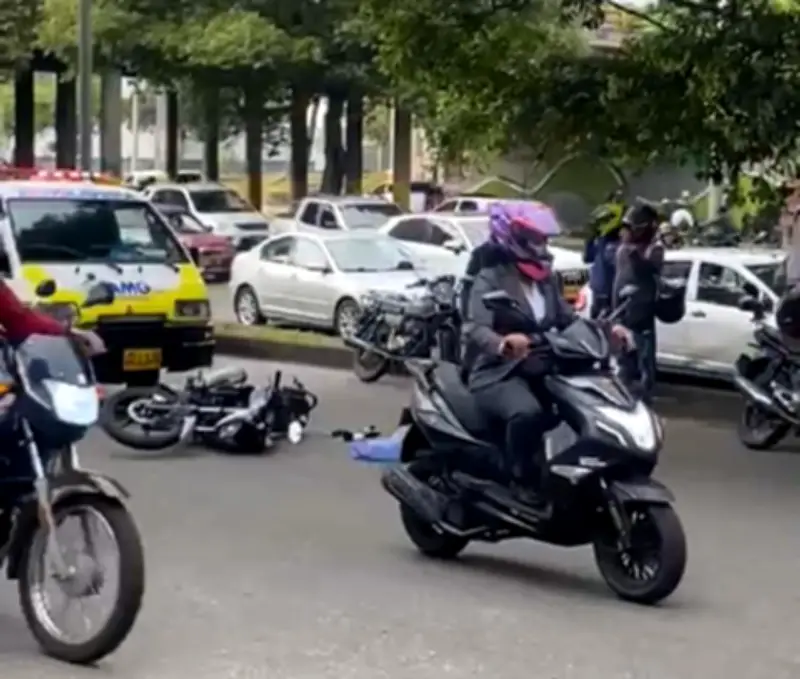 Doble tragedia vial en autopista Bucaramanga-Floridablanca: dos motociclistas fallecidos