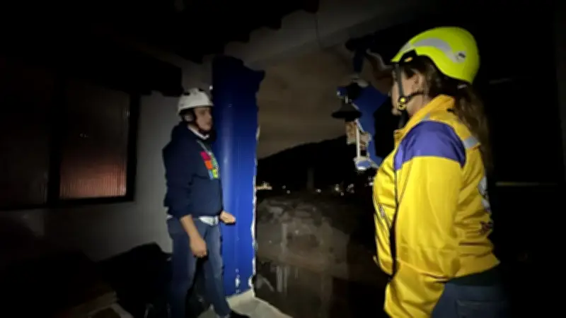 Doce viviendas afectadas por trabajos del Metro de la 80 en Medellín