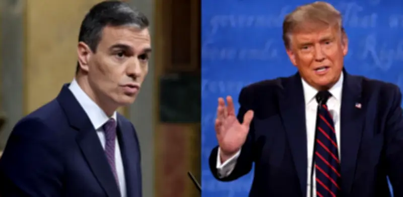 Donald Trump amenaza con cortar todo comercio con España tras críticas de Pedro Sánchez a ofensiva contra Irán