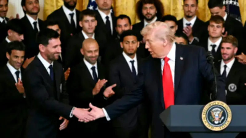 Donald Trump no niega su admiración por Lionel Messi, a quien considera el mejor de todos