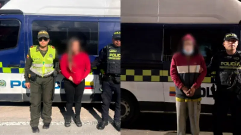 Dos capturados en Bogotá por agredir a auxiliares de Transmilenio