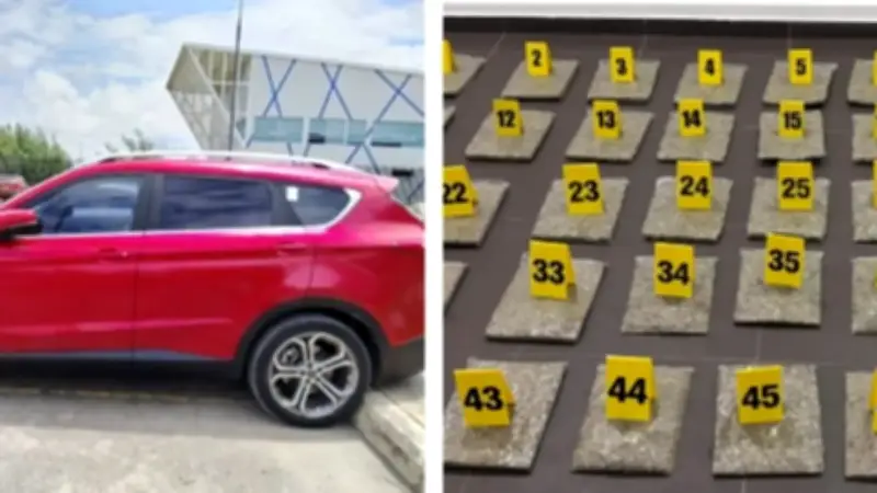 Dragoneante del Inpec capturado con 26 kilos de marihuana en Boyacá