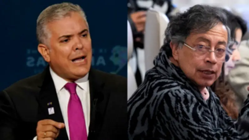 Duque responde a Petro llamándolo 'emperador cósmico' en disputa por avión militar