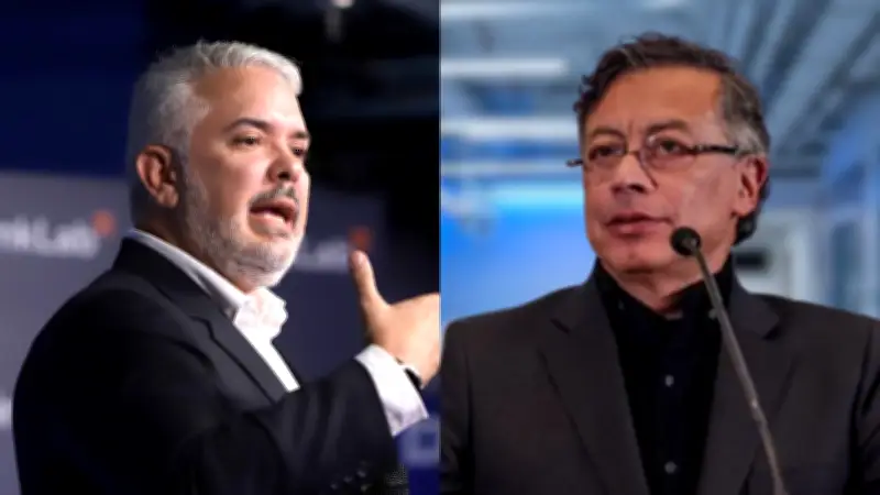 Duque y Petro chocan en redes por debates presidenciales y gestión de gobierno