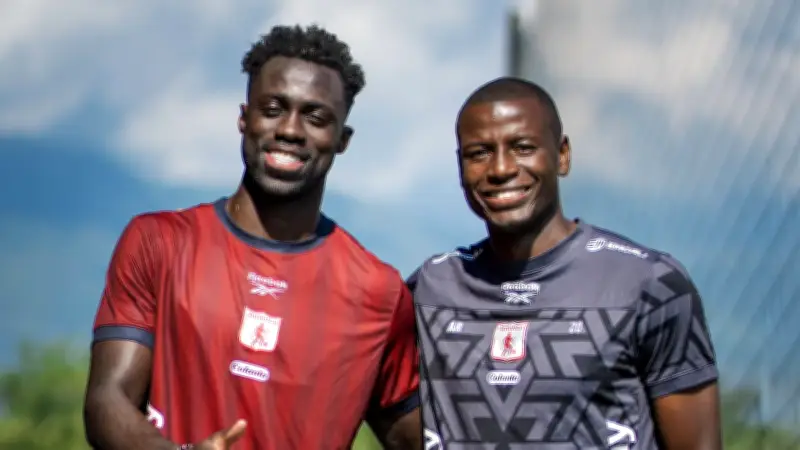 Dávinson Sánchez entrena con América de Cali antes de convocatoria de la Selección Colombia