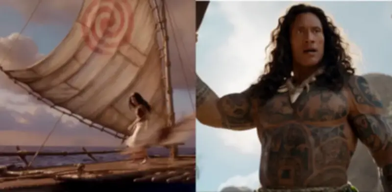 Dwayne Johnson revela su transformación física como Maui en el live action de Moana