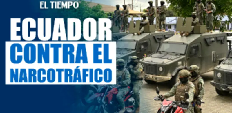 Ecuador despliega plan de dos semanas contra narcobandas con apoyo de EE.UU. y toque de queda