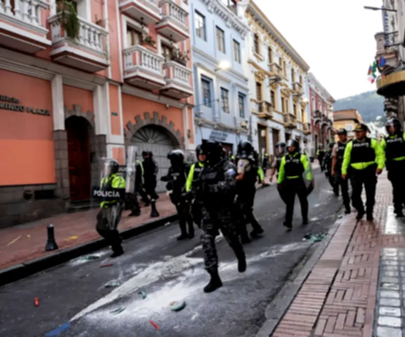 Ecuador finaliza toque de queda con más de 1.200 detenidos en operativos contra narcotráfico