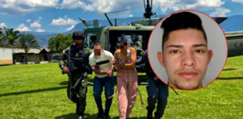 Ejército captura a novia y guardaespaldas de 'Primo Gay', cabecilla del frente 36 de disidencias en Antioquia