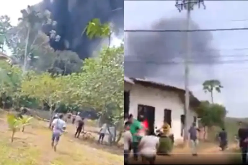 Ejército confirma accidente de avión Hércules en Putumayo con 60 soldados a bordo