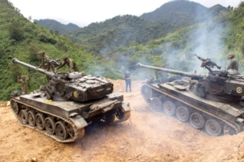 Ejército de Ecuador despliega operativo contra minería ilegal en frontera con Colombia