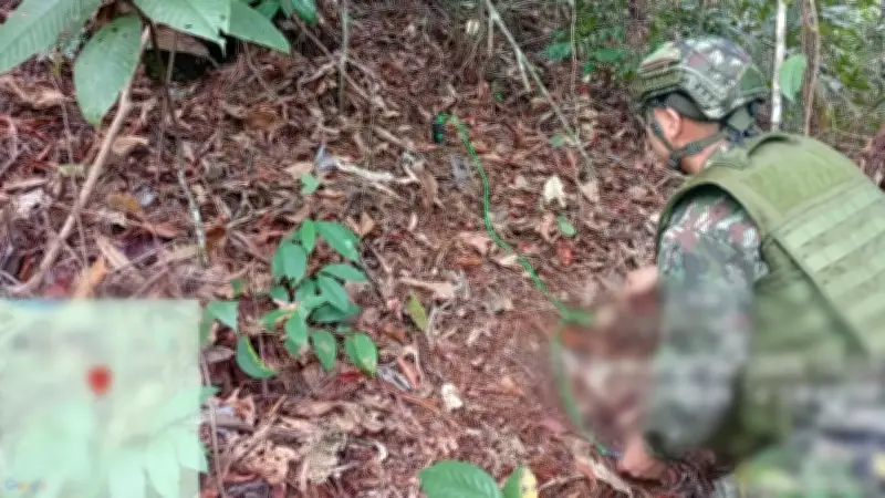 Ejército desactiva cuatro minas antipersonal atribuidas al ELN en Anorí, Antioquia