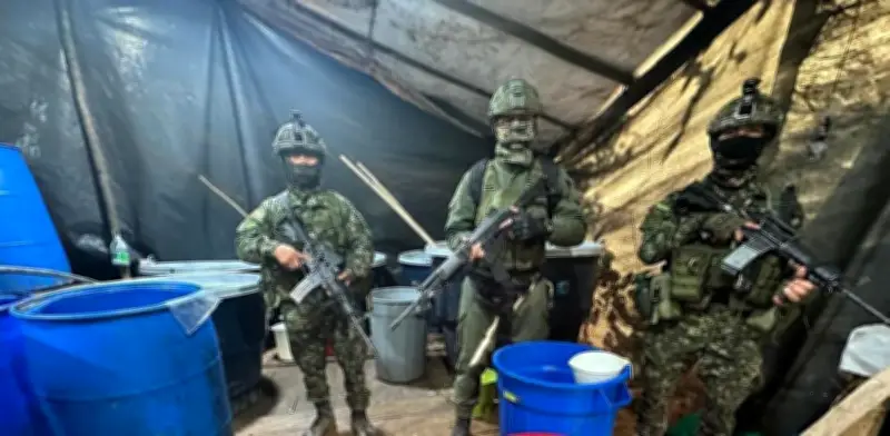 Ejército desmantela 211 laboratorios de cocaína y decomisa 12,5 toneladas en operativos contra el narcotráfico