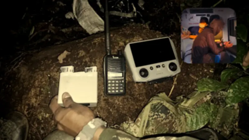 Ejército desmantela escondite de armas y rescata menor reclutado por disidencias en Caquetá