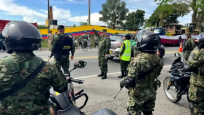 Ejército despliega más de 200 soldados en Eje Cafetero para garantizar seguridad en Semana Santa