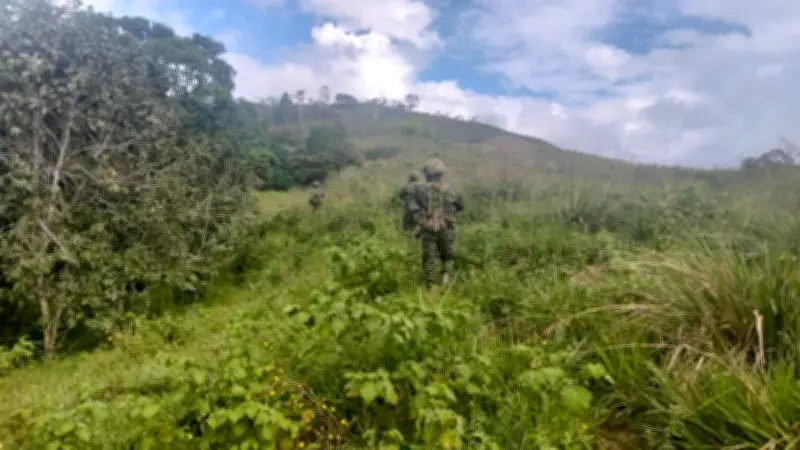 Ejército despliega operativo en zona rural de Tuluá contra disidencias de las FARC