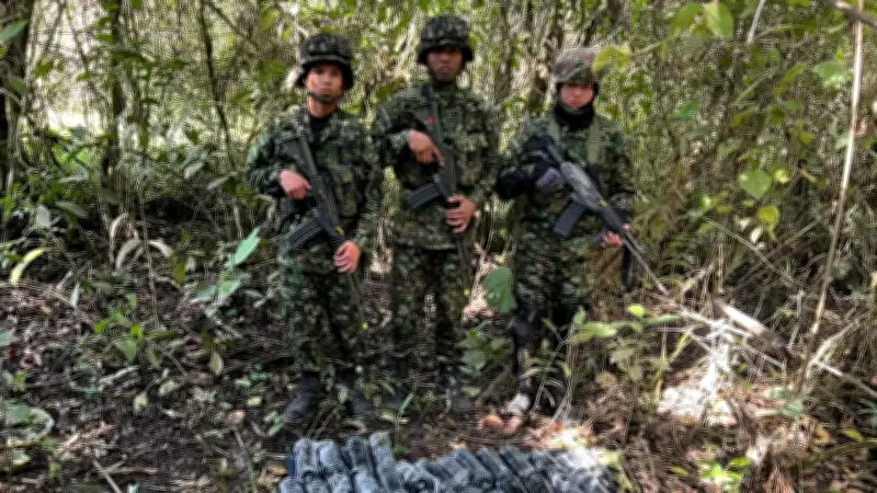 Ejército destruye explosivos en vía Rovira-Roncesvalles y evita posible atentado previo a elecciones