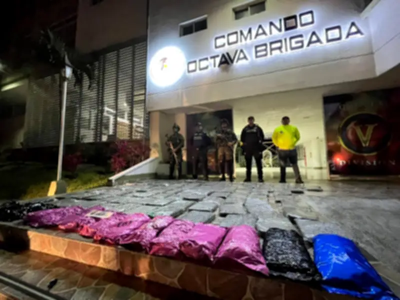 Ejército incauta más de 120 kilos de marihuana creepy en operativo conjunto en Quindío