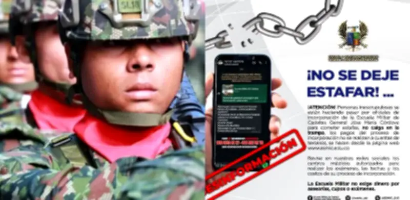 Ejército Nacional alerta sobre estafas en proceso de incorporación: delincuentes se hacen pasar por oficiales