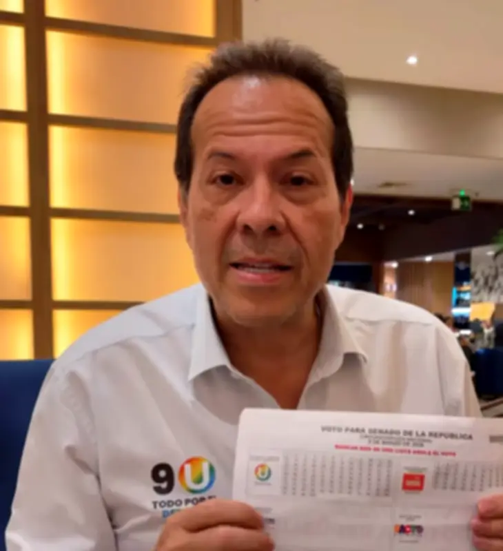 El 'Cantante del gol' fracasa en su incursión política: solo 6.360 votos para el Senado