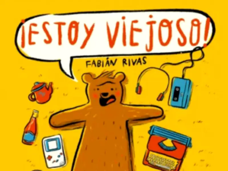 El libro 'Estoy viejoso' de Fabián Rivas explora con humor la transición a la madurez