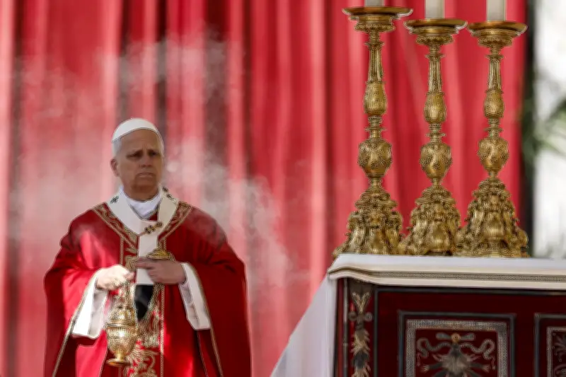 El Papa León XIV celebra la Misa de Domingo de Ramos en el Vaticano