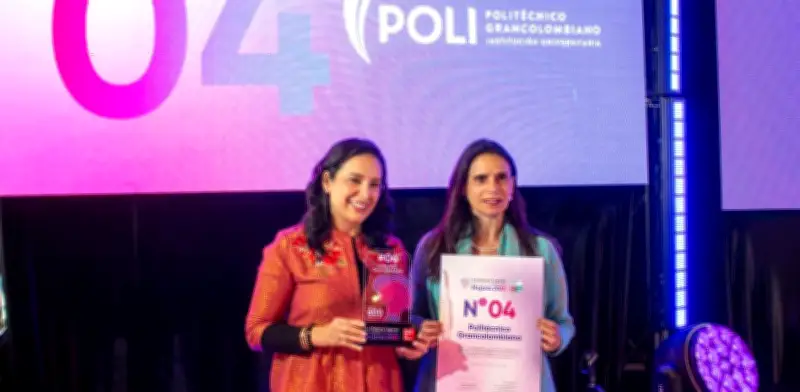 El Politécnico Grancolombiano lidera en equidad de género y bienestar laboral femenino