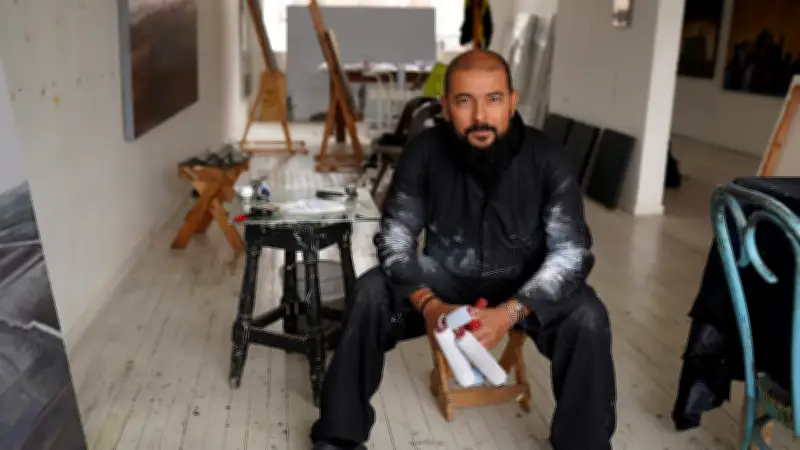 El taller de Sair García: el templo donde transcurre su vida y arte