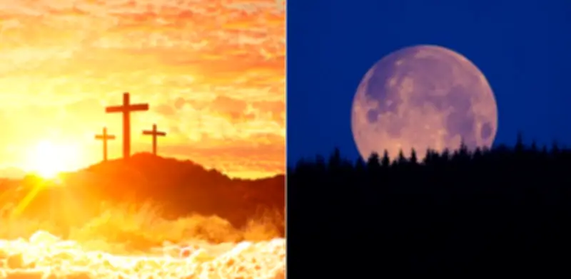 El vínculo lunar de Semana Santa: por qué siempre coincide con luna llena