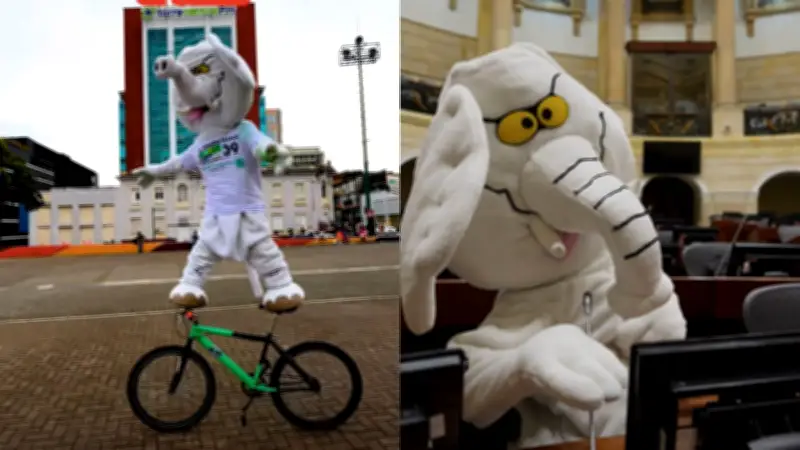 Elefante Blanco, el crítico de redes sociales, es elegido senador de Colombia