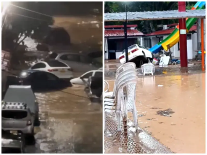 Emergencia por inundaciones en Melgar: Quebradas desbordadas afectan centro vacacional y barrios
