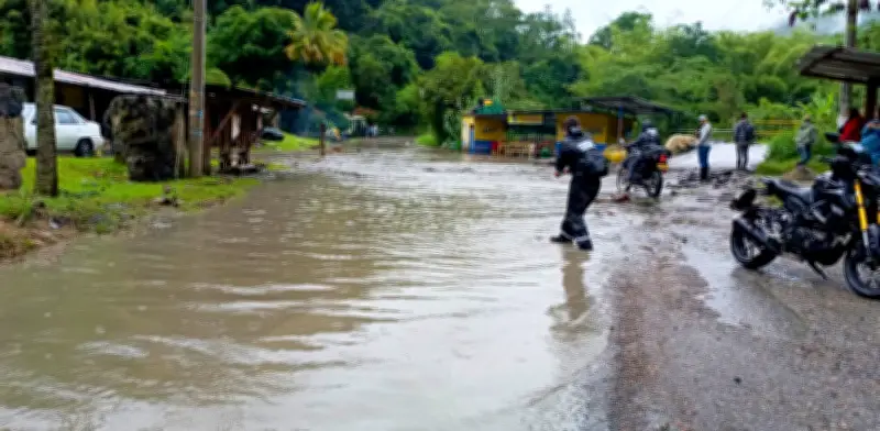 Emergencias por inundaciones en Cundinamarca tras intensas lluvias en Facatativá y otros municipios