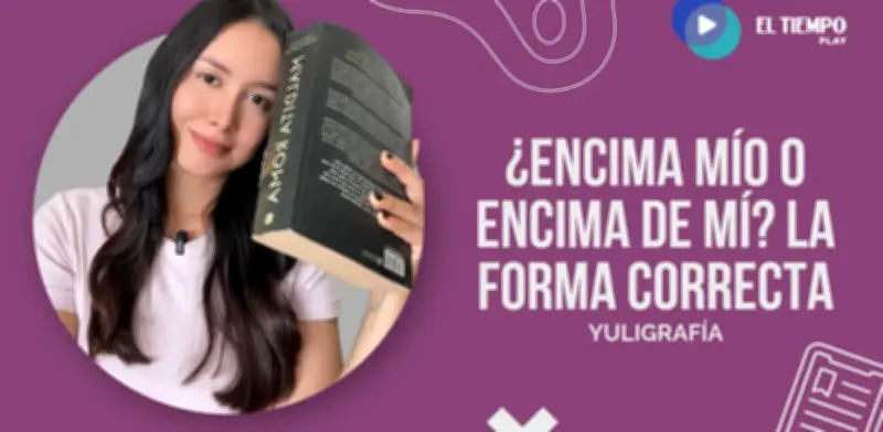 ¿Encima mío o encima de mí? La forma gramaticalmente correcta en español