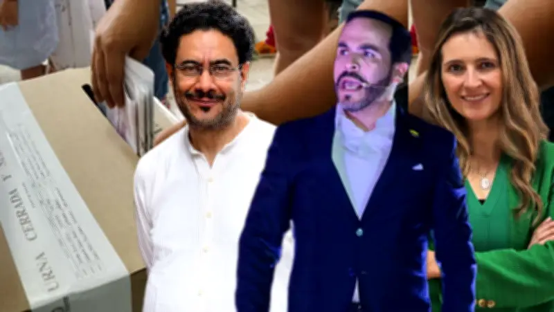 Encuesta presidencial 2026: Cepeda lidera con 35%, seguido por De la Espriella y Valencia