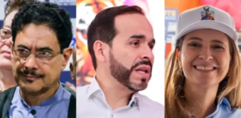 Encuesta presidencial: Cepeda lidera, pero Valencia ganaría en segunda vuelta