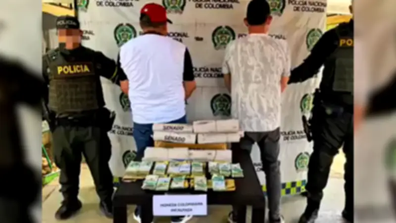 Escolta de alto funcionario capturado con $145 millones y propaganda electoral en La Guajira