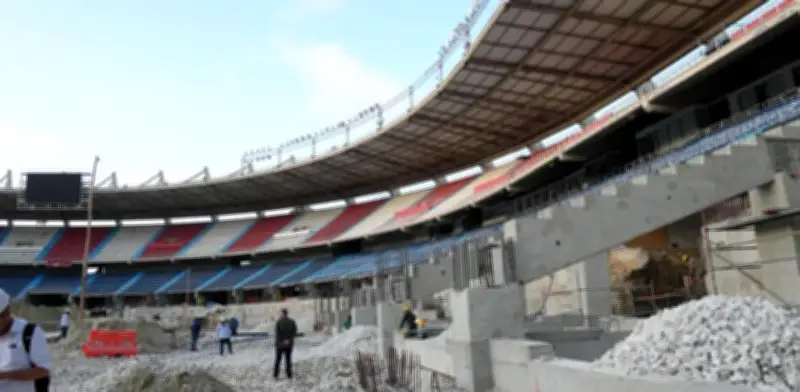 Estadio Metropolitano se transforma con fachada en colores del Junior y tecnología de punta