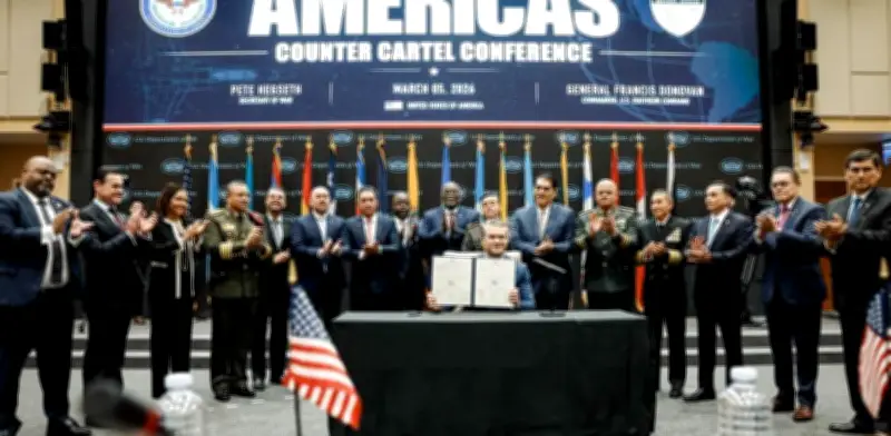 Estados Unidos firma tratado contra narcoterrorismo con países latinoamericanos excluyendo a Colombia, México y Brasil