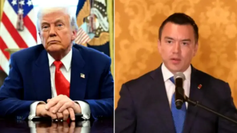 Estados Unidos y Ecuador establecen operaciones conjuntas contra el narcotráfico