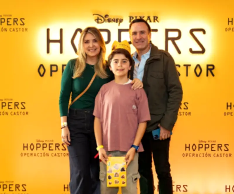 Estreno de 'Hoppers: Operación Castor' de Disney y Pixar ilumina Colombia con premiere mágica