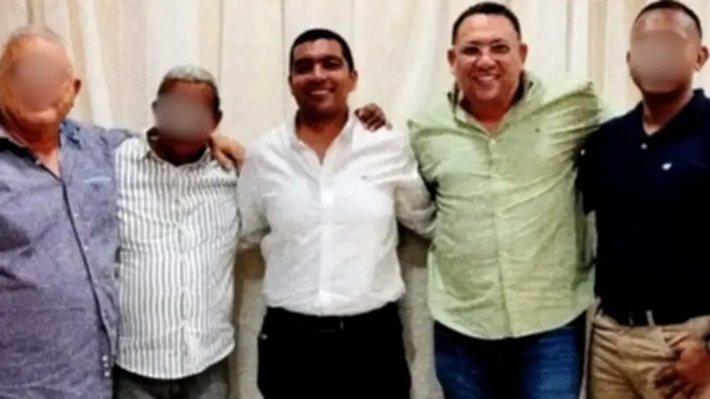 Excandidato capturado por nexos con 'Papá Pitufo' hizo campaña junto a Laureano Acuña