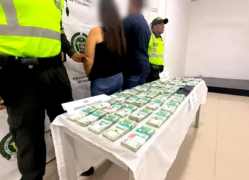 Exconcejal de Córdoba capturado con $434 millones en efectivo en peaje Purgatorio