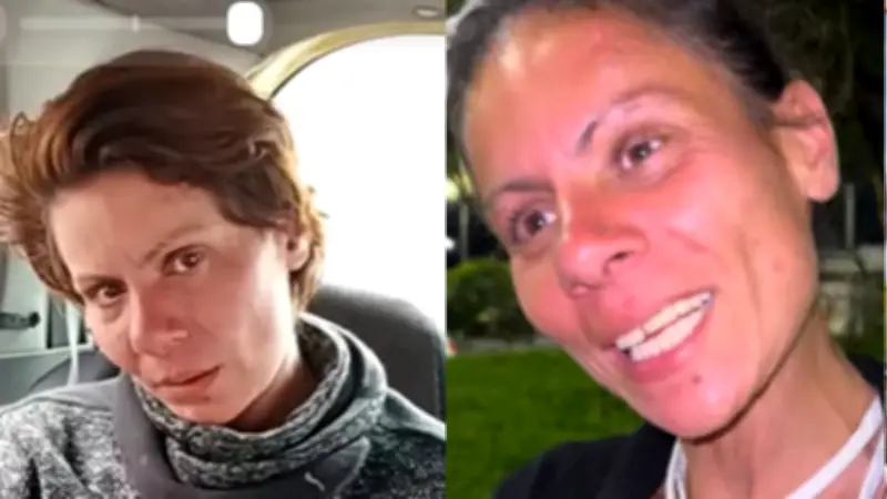 Exmodelo Ingrid Karina reaparece en Bogotá tras recaer en consumo de drogas