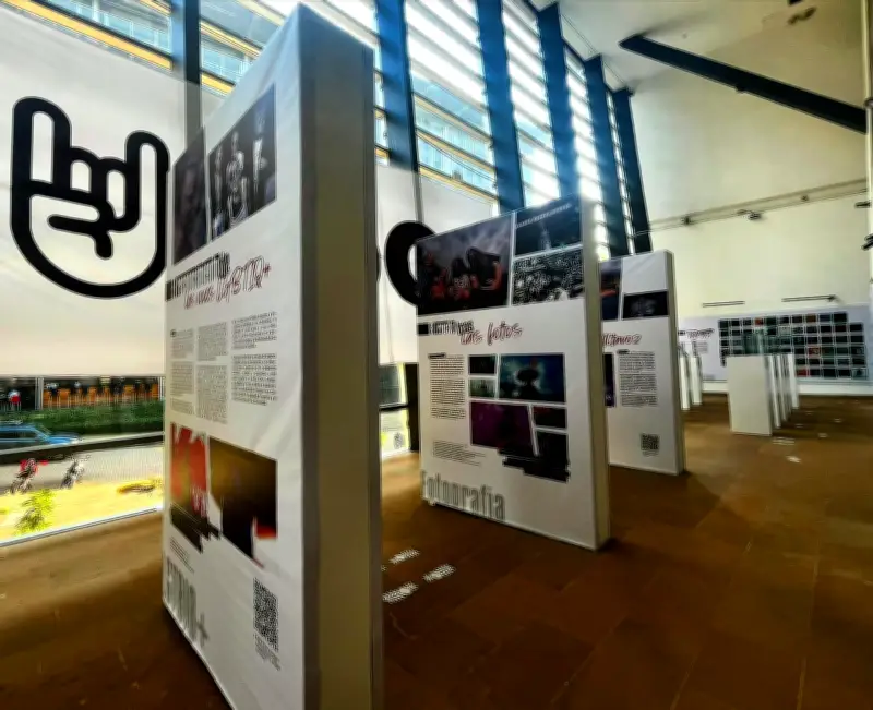 Exposición revela el latido roquero de Medellín: 23 conciertos por fin de semana