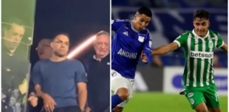 Falcao vivió con tensión y concentración el triunfo de Millonarios sobre Nacional en El Campín