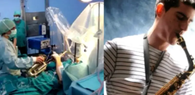 Fallece Carlos Aguilera, el saxofonista que tocó durante su cirugía cerebral y conmovió al mundo