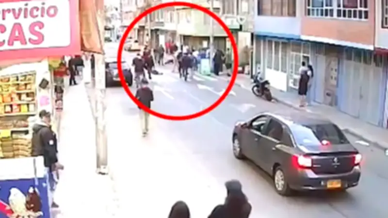 Familia exige justicia tras muerte de adulto mayor de 90 años atropellado por motociclista en Bogotá