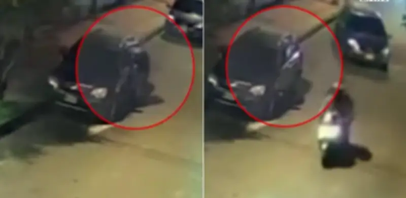 Familia sufre hurto en 34 segundos mientras compraba pizza en Corferias, Bogotá