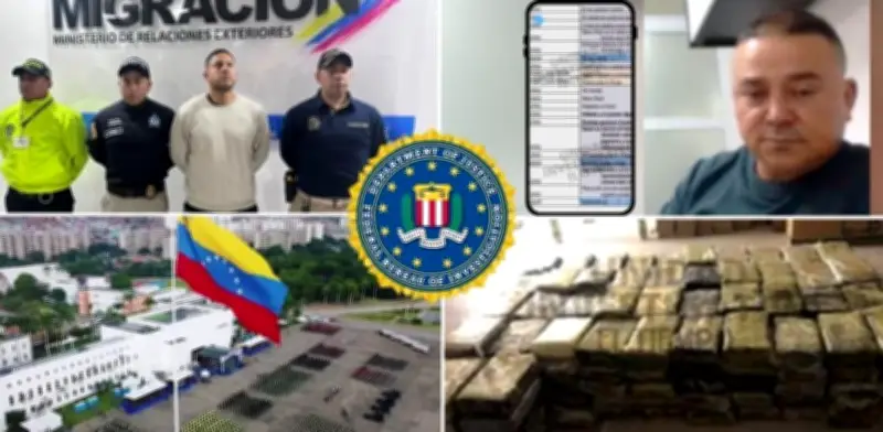 FBI rastrea a capos colombianos para llegar a general venezolano vinculado a Diosdado Cabello en narcochats